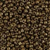 Rocaiperler - Glasperler - Ø 3 MM Hul 0,6-1,0 MM - Bronze - 25 G