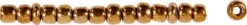 Rocaiperler - Glasperler - Ø 3 MM Hul 0,6-1,0 MM - Bronze - 25 G