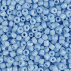 Rocaiperler - Glasperler - Ø 3 MM Hul 0,6-1,0 MM - Turkis - 25 G