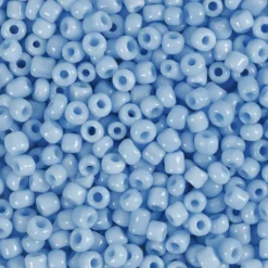 Rocaiperler - Glasperler - Ø 3 MM Hul 0,6-1,0 MM - Turkis - 25 G