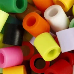 Rør Perler Til Perleplader - Jumbo - Suppleringsfarver - 550 Stk. - Nabbi