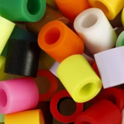 Rør Perler Til Perleplader - Jumbo - Suppleringsfarver - 3200 Stk. - Nabbi