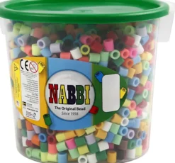 Rør Perler Til Perleplader - Jumbo - Suppleringsfarver - 2450 Stk. - Nabbi