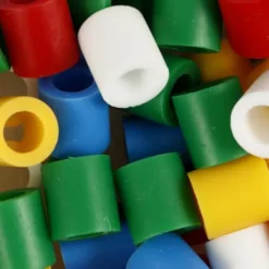 Rør Perler Til Perleplader - Jumbo - Standardfarver - 2450 Stk. - Nabbi