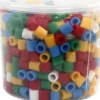 Rør Perler Til Perleplader - Jumbo - Standardfarver - 550 Stk. - Nabbi
