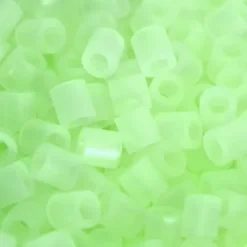 Rør Perler Til Perleplader - Medium - Selvlysende - 1100 Stk. - Nabbi