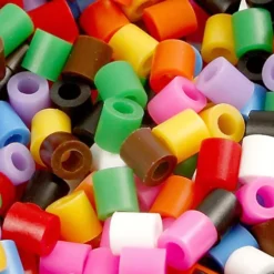 Rør Perler Til Perleplader - Medium - Standardfarver - 30000 Stk. - Nabbi