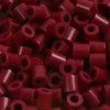 Rør Perler Til Perleplader - Medium - Vinrød - 6000 Stk. - Nabbi