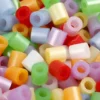 Rør Perler Til Perleplader - Medium - Perlemorsfarver - 1100 Stk. - Nabbi