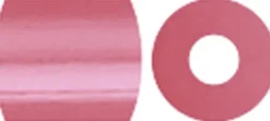 Rør Perler Til Perleplader - Medium - Rosa Perlemor - 1100 Stk. - Nabbi