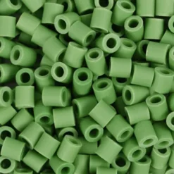 Rør Perler Til Perleplader - Medium - Grøn - 3000 Stk. - Nabbi Biobeads