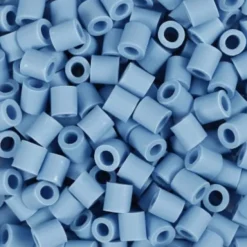 Rør Perler Til Perleplader - Medium - Blå - 1000 Stk. - Nabbi Biobeads