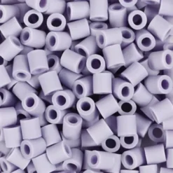 Rør Perler Til Perleplader - Medium - Lilla - 1000 Stk. - Nabbi Biobeads
