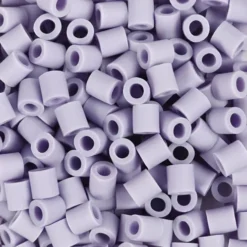 Rør Perler Til Perleplader - Medium - Lilla - 1000 Stk. - Nabbi Biobeads