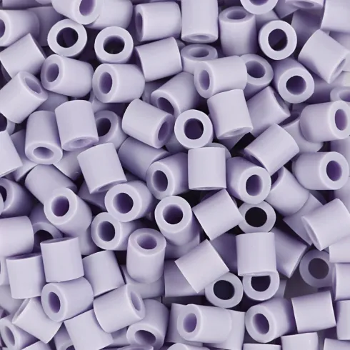 Rør Perler Til Perleplader - Medium - Lilla - 1000 Stk. - Nabbi Biobeads