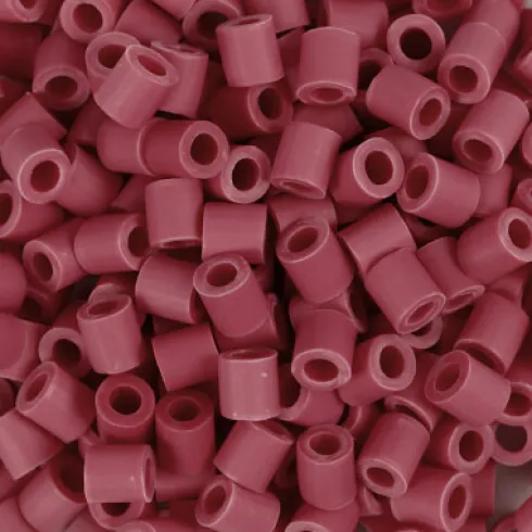 Rør Perler Til Perleplader - Medium - Rød - 3000 Stk. - Nabbi Biobeads