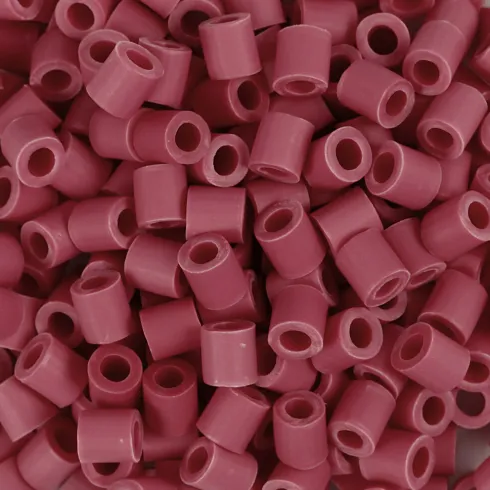 Rør Perler Til Perleplader - Medium - Rød - 3000 Stk. - Nabbi Biobeads