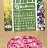 Rør Perler Til Perleplader - Medium - Rosa - 1000 Stk. - Nabbi Biobeads