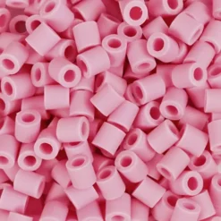 Rør Perler Til Perleplader - Medium - Rosa - 1000 Stk. - Nabbi Biobeads