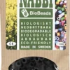 Rør Perler Til Perleplader - Medium - Sort - 1000 Stk. - Nabbi Biobeads