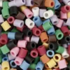 Rør Perler Til Perleplader - Medium - Forskellige Farver - 3000 Stk. - Nabbi Biobeads