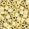 Rør Perler Til Perleplader - Medium - Lys Gul - 1000 Stk. - Nabbi Biobeads