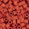 Rør Perler Til Perleplader - Medium - Lys Rød - 1000 Stk. - Nabbi Biobeads