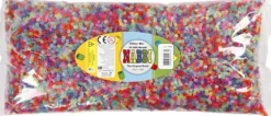 Rør Perler Til Perleplader - Medium - Glitterfarver - 30000 Stk. - Nabbi