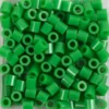 Rør Perler Til Perleplader - Medium - Grøn - 1100 Stk. - Nabbi
