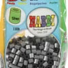 Rør Perler Til Perleplader - Medium - Sølv - 1100 Stk. - Nabbi