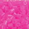 Rør Perler Til Perleplader - Medium - Rosa Neon - 6000 Stk. - Nabbi