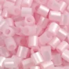 Rør Perler Til Perleplader - Medium - Rosa Perlemor - 6000 Stk. - Nabbi