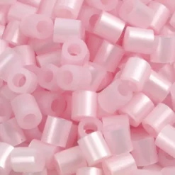 Rør Perler Til Perleplader - Medium - Rosa Perlemor - 6000 Stk. - Nabbi