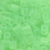 Rør Perler Til Perleplader - Medium - Grøn Neon - 6000 Stk. - Nabbi