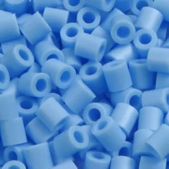 Rør Perler Til Perleplader - Medium - Blå Pastel - 1100 Stk. - Nabbi