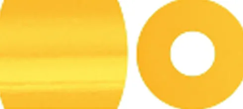 Rør Perler Til Perleplader - Medium - Gul - 1100 Stk. - Nabbi
