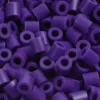 Rør Perler Til Perleplader - Medium - Mørk Lilla - 6000 Stk. - Nabbi