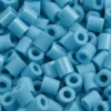 Rør Perler Til Perleplader - Medium - Turkis - 1100 Stk. - Nabbi