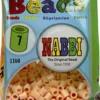 Rør Perler Til Perleplader - Medium - Lys Pudder - 1100 Stk. - Nabbi