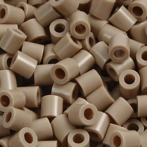 Rør Perler Til Perleplader - Medium - Beige - 6000 Stk. - Nabbi
