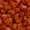 Rør Perler Til Perleplader - Medium - Rødbrun - 6000 Stk. - Nabbi