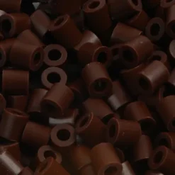 Rør Perler Til Perleplader - Medium - Brun - 6000 Stk. - Nabbi