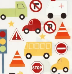 Rub On Stickers - Transport - 12,2X15,3 CM