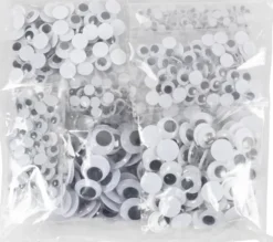 Rulleøjne - Uden Klæb - Ø 6-20 MM - 1100 Assorterede