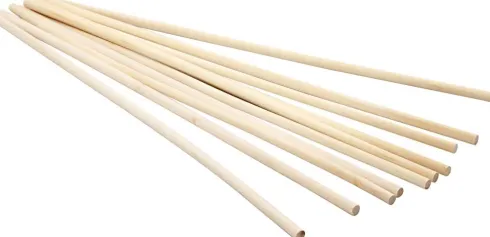 Rundstok - L 30 CM - Ø 6 MM - 10 Stk