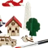 Saml-Selv Træfigur - Hverdag - L 15,5 CM - B 17 CM
