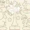 Saml-Selv Træfigur - L 15,5 CM - B 17 CM