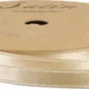 Satinbånd - B 10 MM - Creme - 10 M
