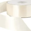 Satinbånd - B 38 MM - Creme - 50 M