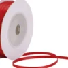 Satinbånd - B 3 MM - Rød - 30 M